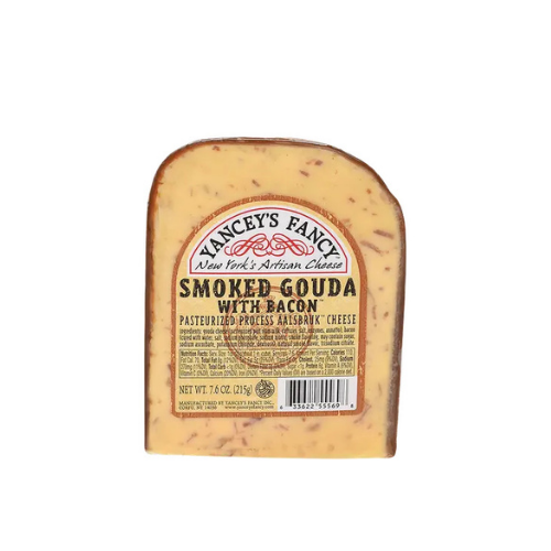 Yancey's Fancy Smoked Gouda w/Bacon 7.6 oz.