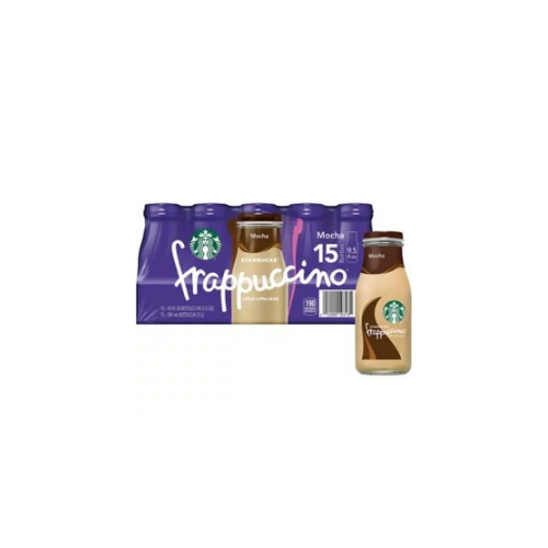 Starbucks Frappucino Chilled Mocha Coffee Drink, 9.5 oz., 15 pk - BUSINESS ONLY