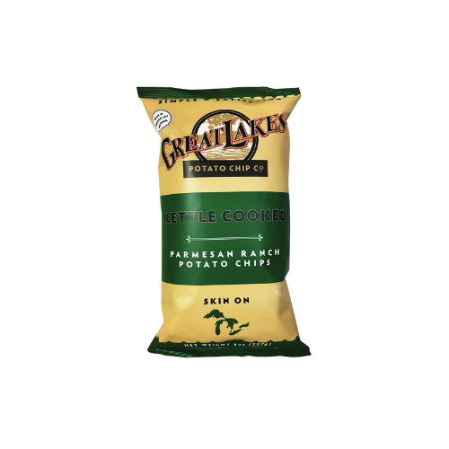 Great Lakes Chip Kettle Chips - Parmesan Ranch 8oz