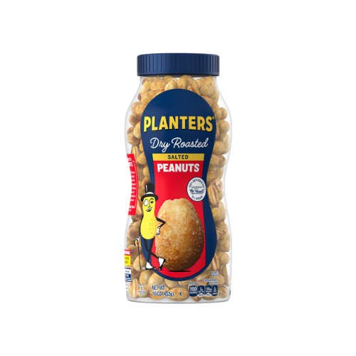 Planters Dry Roasted Peanuts 16 oz.