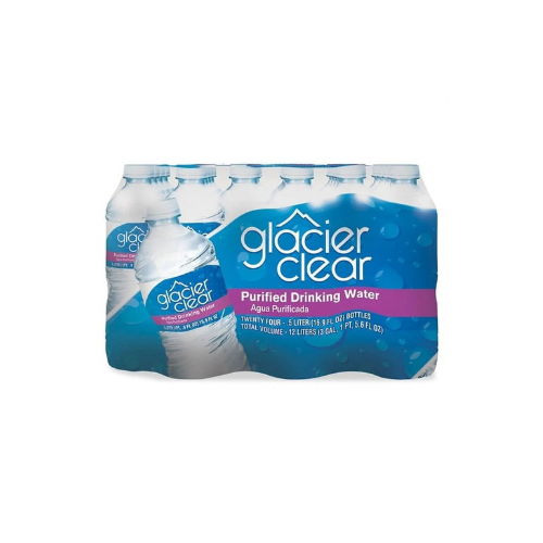 Glacier Clear Drinking Water Bottles 24pk