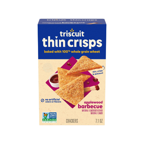 Triscuit Thin Crisps - Applewood Barbecue, 7.1 oz