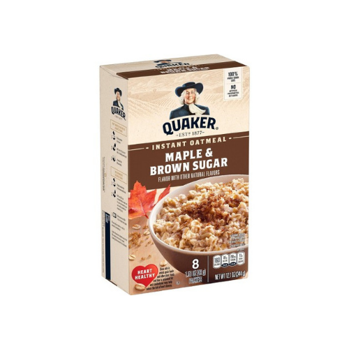 Quaker Instant Oatmeal - Maple & Brown Sugar - 8ct