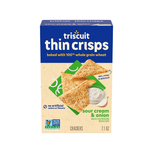 Triscuit Thin Crisps - Sour Cream & Onion, 7.1 oz