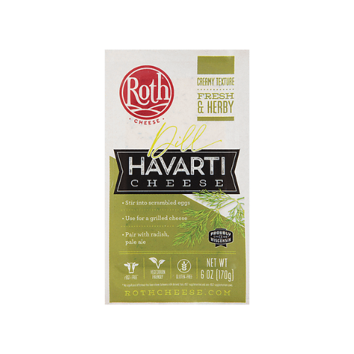 Roth Havarti Cheese Dill, 6 oz.