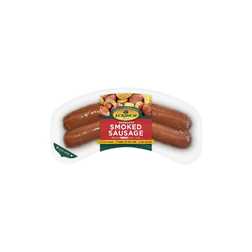 Eckrich Beef Smoked Sausage Skinless 10 oz.