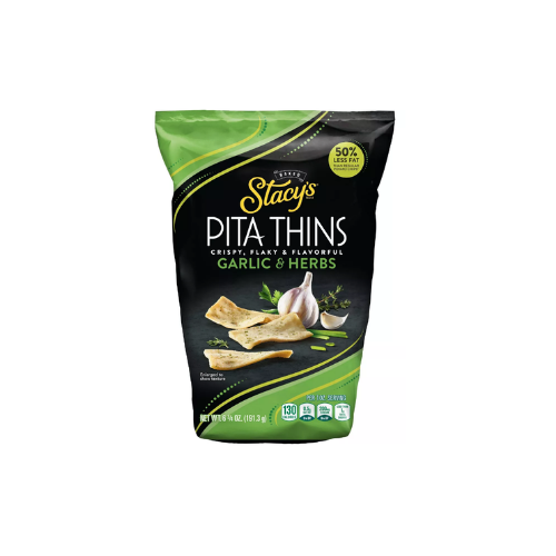 Stacey's Pita Thins, Garlic and Herb, 6.75 oz.