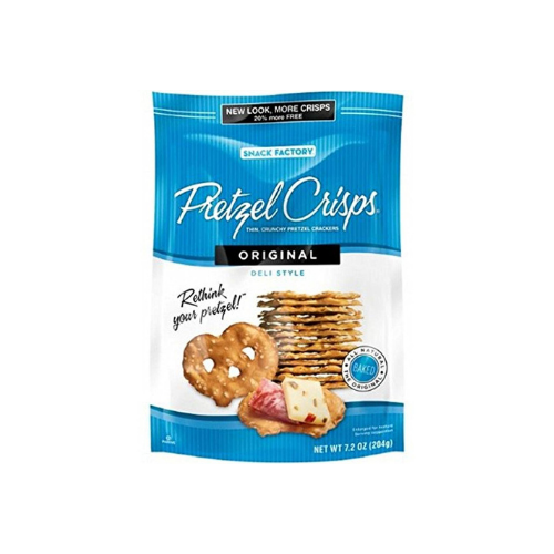 Snack Factory Pretzel Crisps, Original, 7.2 oz.