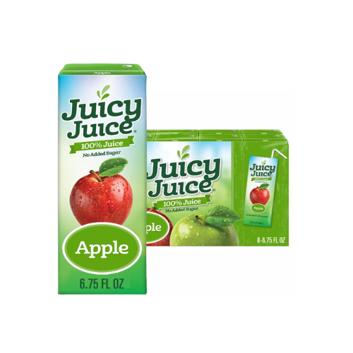 Juicy Juice Apple Juice boxes 6.75oz. 8ct