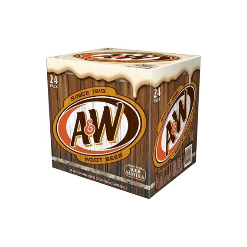 A&W Root Beer 12 fl. oz., 24 pk. - BUSINESS ONLY