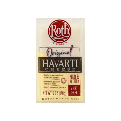 Roth Havarti Cheese Original, 6 oz.