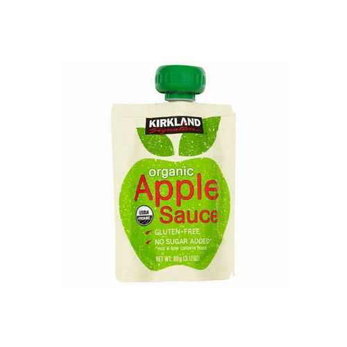 Kirkland Signature Organic Apple Sauce 3.17 oz.