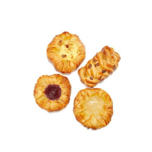 Assorted Frozen Mini Danishes 1.5oz each - 10 ct