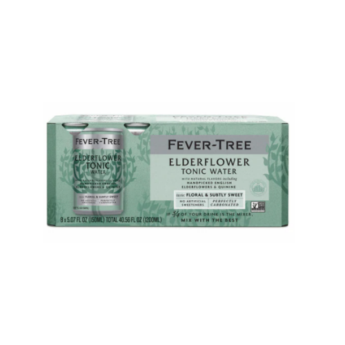 Fever Tree Elderflower Tonic Water 8pk