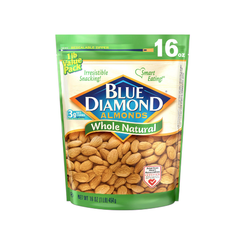 Blue Diamond Natural Almonds 16 oz.