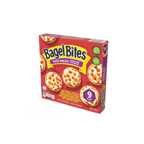 Bagel Bites Pizza Snack Cheese & Pepperoni 9 ct.