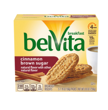 Belvita Breakfast Cinnamon Brown Sugar bars - 5 ct