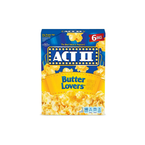 Act II Popcorn - Butter Lovers 6 pk