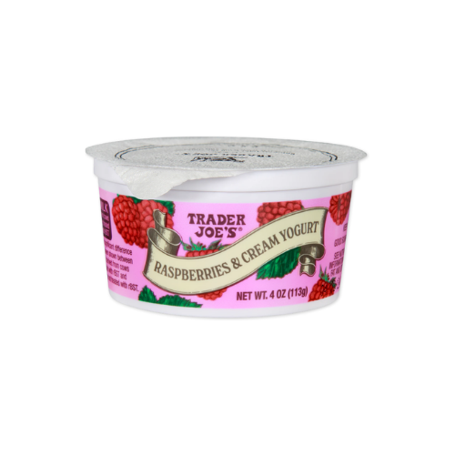 Raspberry & Cream yogurt 4 ct.