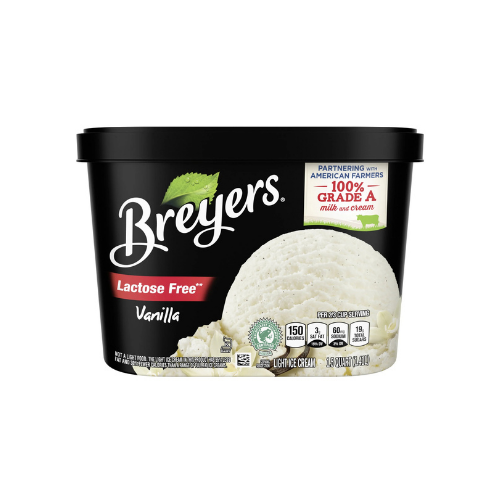 Breyers Lactose Free Vanilla Ice Cream, 48 oz.