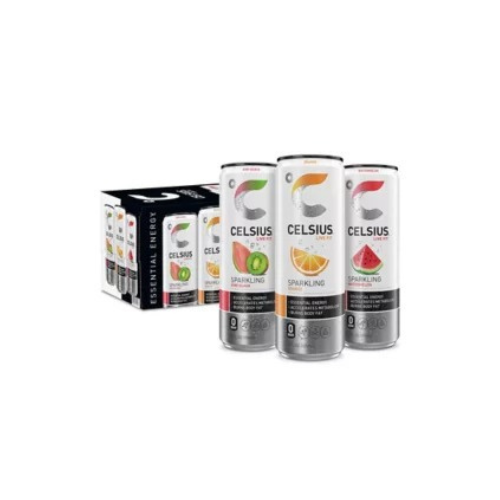 Celsius Sparkling Core Variety Pack, 12 fl. oz., 18 pk. - BUSINESS ONLY
