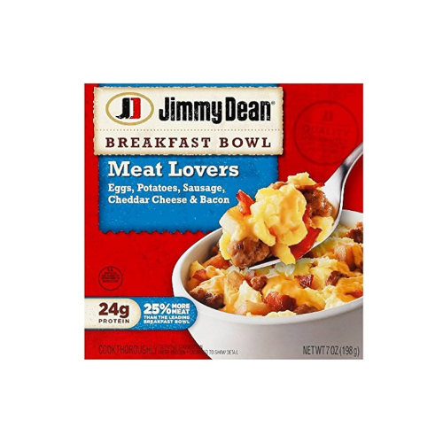 Jimmy Dean Breakfast Bowl Meat Lovers,  7 oz.