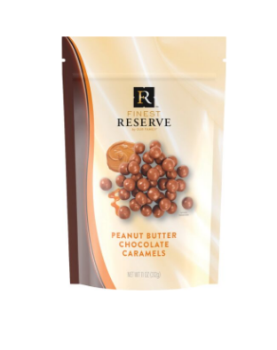 Finest Reserve Peanut Butter Choco Caramels, 11 oz
