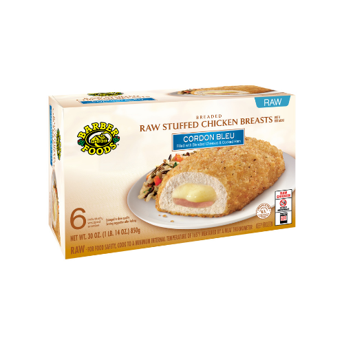 Barber Chicken Breast - Cordon Bleu, 6 ct.