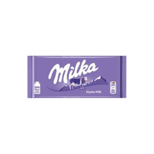 Milka Milk Chocolate bar 100g