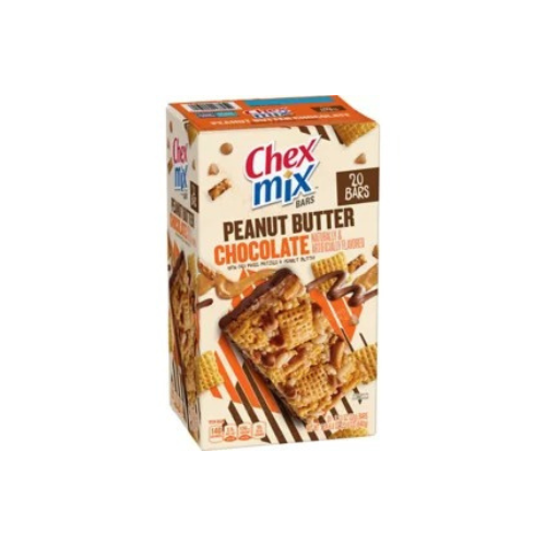 Chex Mix Peanut Butter Chocolate Treat Bars, 20 pk. - BUSINESS ONLY