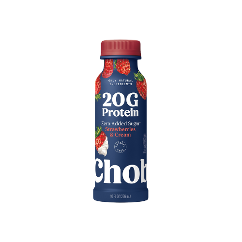 Chobani Drink 20G Protein Strawberry Cream 10oz.