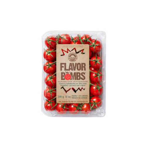 Flavor Bomb, cherry tomatoes on the vine - 12oz