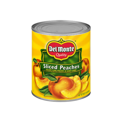 Del Monte Sliced Cling Peaches - 20oz