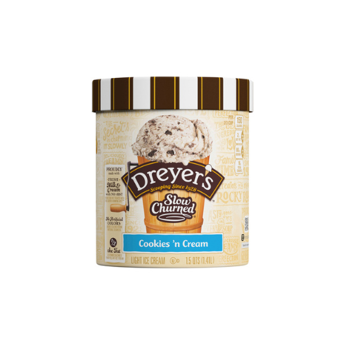 Edy's Cookies & Cream Ice Cream