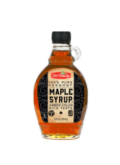 OF 100% Pure Vermont Maple Syrup - 8oz