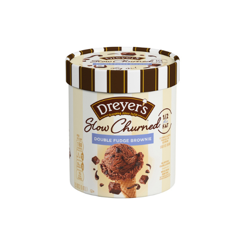 Edy's Double Fudge Brownie Ice Cream