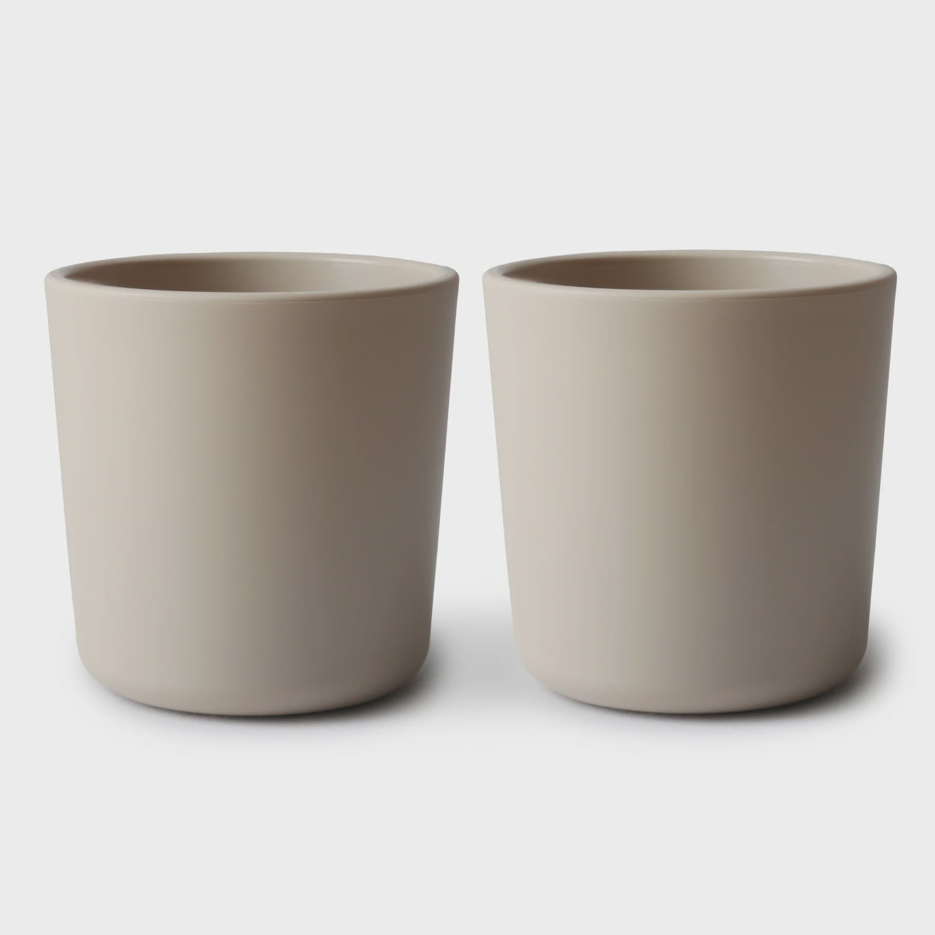 Mushie Dinnerware Cup - Vanilla - Set of 2