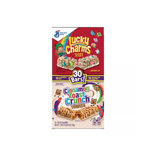 Cinnamon Toast Crunch & Lucky Charms Bar Treats, 30 ct. - BUSINESS ONLY