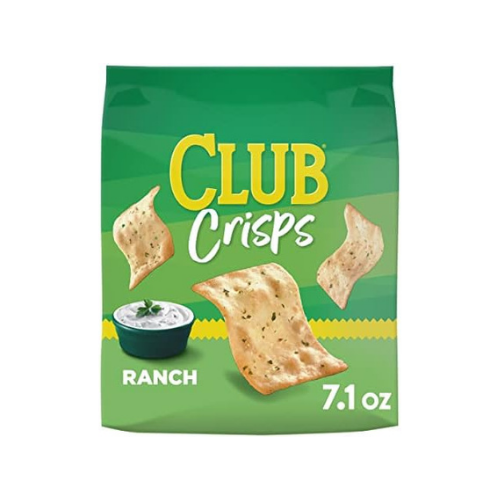 Club Crisps Ranch, 7.10 oz.