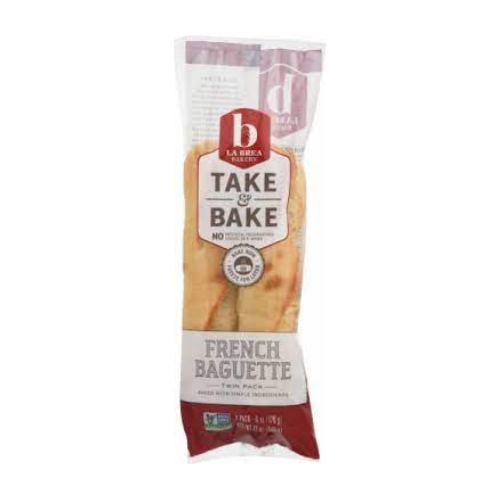 La Brea Take & Bake French Baguette 2 ct, 12 oz