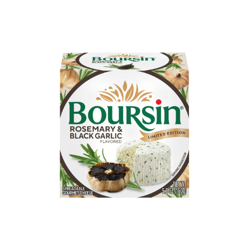 Boursin Rosemary & Black Garlic - 5.3oz