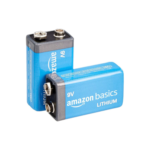 Amazon Basics 9 volt Battery - 2pk