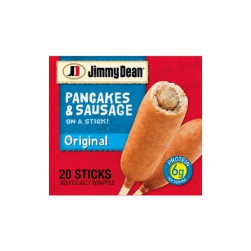 Jimmy Dean Original Pancake & Sausage on a Stick, Frozen, 20 ct. - BUSINESS ONLY