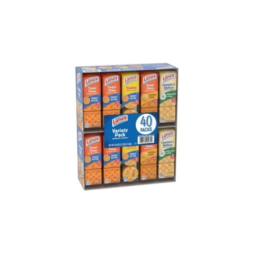 Lance Variety Pack Sandwich Crackers, 40 pk. - BUSINESS ONLY