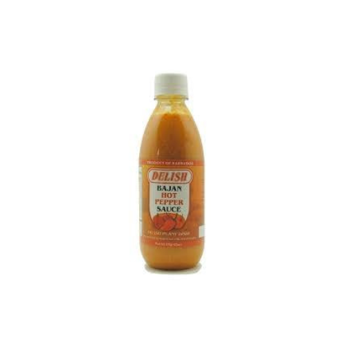 Delish Bajan Hot Pepper Sauce - 16 oz