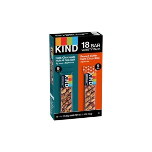 Kind Snack Bars Variety Pack, 18 ct. - BUSINESS ONLY