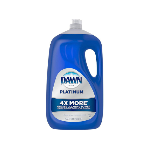 Dawn Platinum Dishwashing Liquid Dish Soap, Refreshing Rain, 90 oz. - BUSINESS ONLY