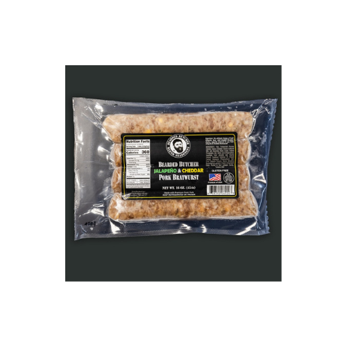 BB Pork Bratwurst - Jalapeno Cheddar