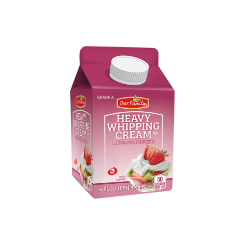 Our Family Heavy Whipping Cream, 16 oz.