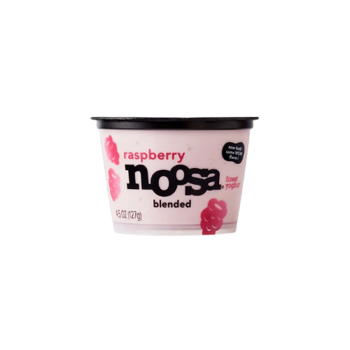 Noosa Blended Yoghurt Raspberry, 4.5 oz.
